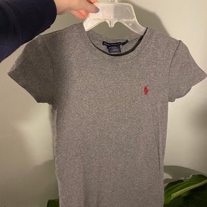 Grey Polo T-Shirt